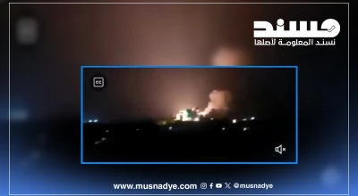 فيديو القصف على صنعاء قديم ويعود لقصف أمريكي في يناير 2024
