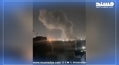 فيديو مضلل لا يُظهر قصفاً على ميناء الحديدة بل يعود لغارات على صنعاء في مارس 2025