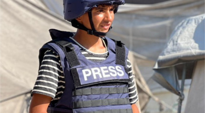 Ahmad, Son of Journalist Hussam al-Masri, Carries Forward His Father’s Message and Camera