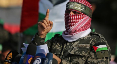 فيديو غير حقيقي ينسب لأبو عبيدة ينفي فيه استشهاده