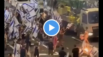 خبر غير صحيح حول اندلاع مظاهرات في اسرائيل لايقاف الحرب