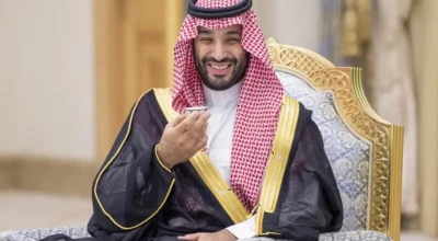 فيديو حقيقي بصوت مولد بالذكاء الاصطناعي لولي العهد السعودي