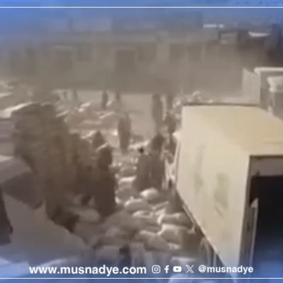 فيديو مولد بالذكاء الاصطناعي وليس واقعيًا للنهب في حضرموت