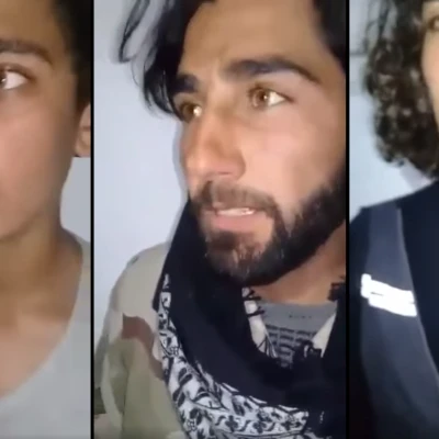 الفيديو قديم لعناصر من هيئة تحرير الشام أسرتهم جبهة تحرير سوريا في إدلب