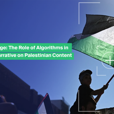 Automated Siege: The Role of Algorithms in Shaping the Narrative on Palestinian Content