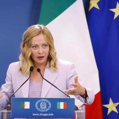 رئيسة وزراء ايطاليا لم تكن غاضبة بسبب طلب البيتزا