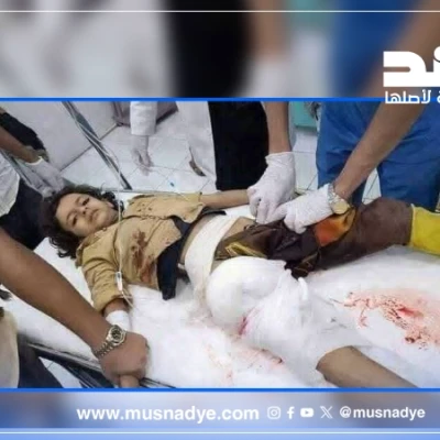 مضلل .. صورة الطفل المتداولة لا تعود لانفجار مأرب اليوم بل لقصف سابق وقع عام 2022