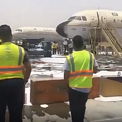 فيديو متداول يُزعم أنّه لاحتراق طائرة بمطار الرياض عقب هجوم حوثي.. ما حقيقته؟