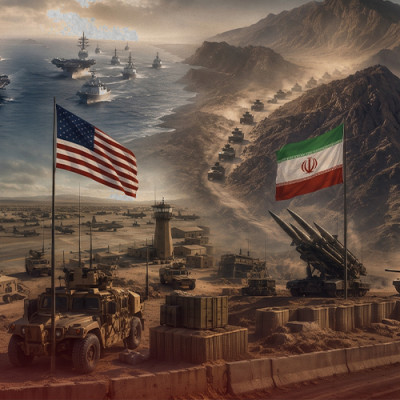 هدنة مسلحة  متصدقش توثق استمرار الحشد العسكري في المنطقة أمريكا تنقل قواعدها وإيران تتحصن عسكريًا