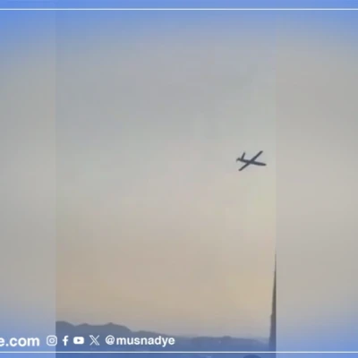 الفيديو المتداول يظهر طائرة مسيرة عام 2025 وليس صاروخ الحوثي
