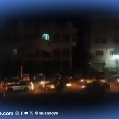 فيديو قديم لمسير من المركبات العسكرية للحزام الأمني التابع للانتقالي قديمًا