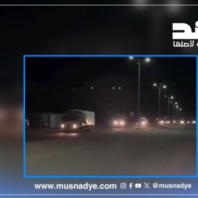 الفيديو ليس لتعزيزات عسكرية حديثة ويعود إلى وصول قوات درع الوطن إلى مشارف عدن في يناير الماضي