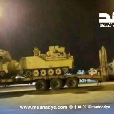 حقيقة الصورة المتداولة لمدرعات ودبابات سعودية قادمة الى مأرب ؟