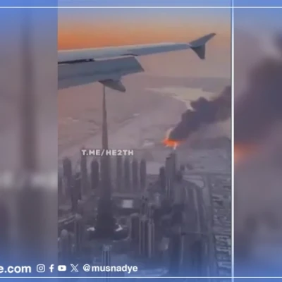 فيديو حريق قرب برج خليفة مُولَّد بالذكاء الاصطناعي وليس حقيقيًا