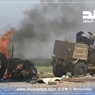 المدرعات المحترقة ليست على صلة بأحداث سيطرة حلف قبائل حضرموت على معسكر نحب