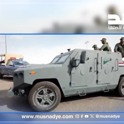 فيديو مضلل يروج لاستيلاء الحوثيين على مدرعة سعودية في اليتمة
