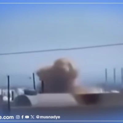 الفيديو لا يوثق قصفًا على ذمار، بل هجوم إيراني على مبنى إسرائيلي