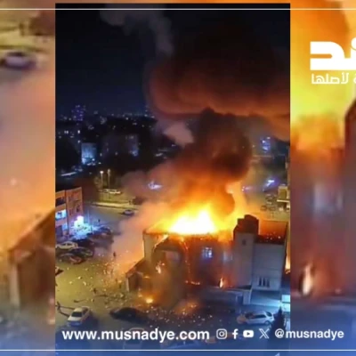 فيديو مولد بالذكاء الاصطناعي وليس صاروخا إيرانيا يضرب تل أبيب