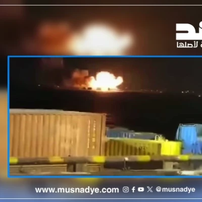 ليس لاستهداف سفن سعودية الفيديو يوثق استهداف ناقلتين إماراتيتين بصواريخ إيرانية