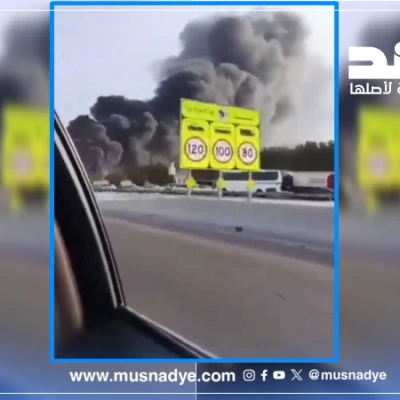 فيديو لقصف إيراني في الكويت وليس لاستهداف الحوثيين لأنابيب نقل النفط في السعودية