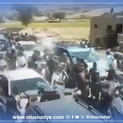 الفيديو ليس للعشائر السورية، بل لقبائل يمنية في عام 2020.