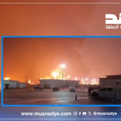 فيديو مضلل المشاهد لا تُظهر حريقًا في مصفاة نفط بالرياض بل حادثًا في المكسيك
