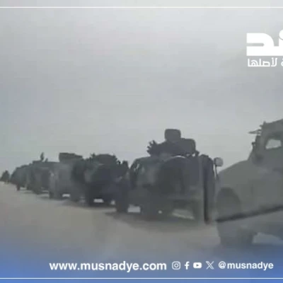 فيديو قديم لقوات أمريكية تغادر قواعدها في سوريا، وليست قوات تركية إلى مأرب