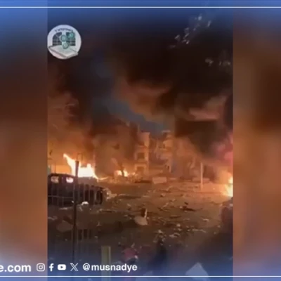 فيديو قديم لقصف على تل أبيب وليس حديث