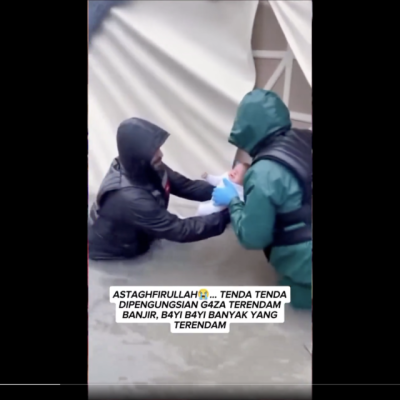 مقطع فيديو مولَّد بالذكاء الاصطناعي لغزة 