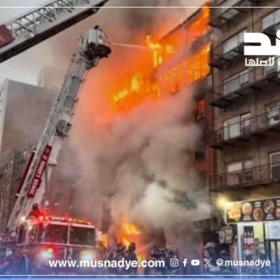 الفيديو لحرائق في مانهاتن في أمريكا وليس من إسرائيل بعد قصفها من قبل حزب الله