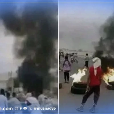 مظاهرات قديمة وليست ضد محافظ حضرموت سالم الخنبشي