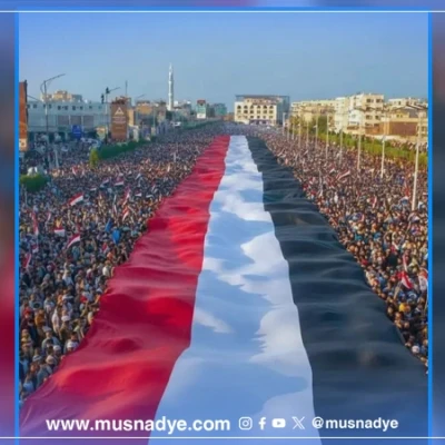 صورة مولدة بالذكاء الاصطناعي ولا وجود لمظاهرات داعمة لمجلس القيادة الرئاسي