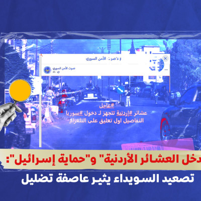 "تدخل العشائر الأردنية" و"حماية إسرائيل": تصعيد السويداء يثير عاصفة تضليل