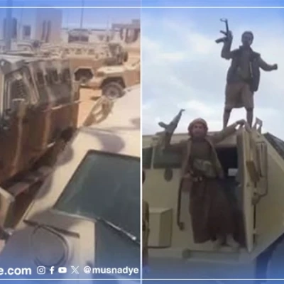 صور قديمة لمدرعات عسكرية وليست مدرعات سعودية في صنعاء حديثًا