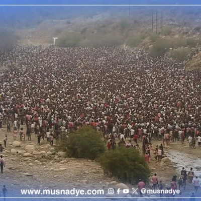 ما حقيقة الصورة المتداولة لحشود من الأفارقة على الحدود اليمنية السعودية؟