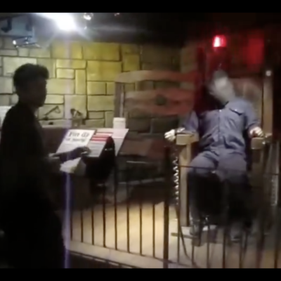 انتشار فيديو قديم من متحف في لندن، وليس لإعدام أسير فلسطيني