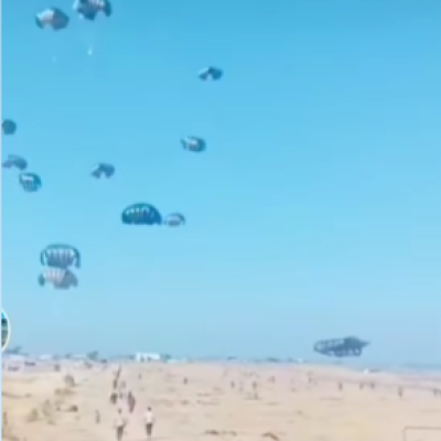 لا صحة لما يُشاع عن إنزال جوي صيني للمساعدات في قطاع غزة