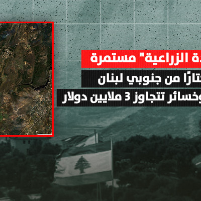 الاحتلال يمحو 82 هكتارًا من جنوبي لبنان..أشجار بعمر نصف قرن تباد وخسائر تتجاوز 3 ملايين دولار