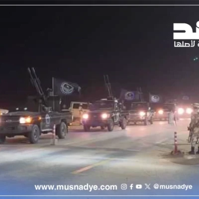 فيديو مضلل لتعزيزات عسكرية في ليبيا وليست في اليمن