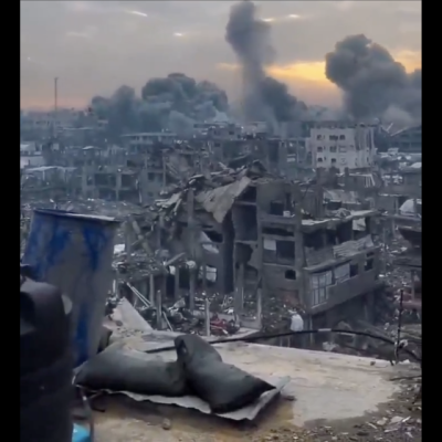 فيديو الدمار يعود إلى غزة وليس في تل أبيب