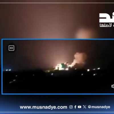 فيديو القصف على صنعاء قديم ويعود لقصف أمريكي في يناير 2024
