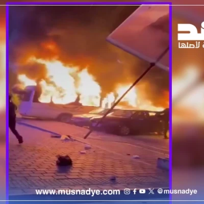 الفيديو المتداول يوثق احتجاجات في طهران خلال يناير 2026 وليس ناتجاً عن قصف إيراني على إسرائيل