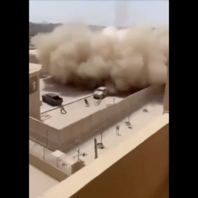 انتشار فيديو مولد بالذكاء الاصطناعي لقصف في قطر