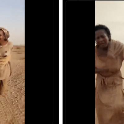 انتشار مقطعي فيديو مولّدين بالذكاء الاصطناعي مع الادعاء أنهما من السودان