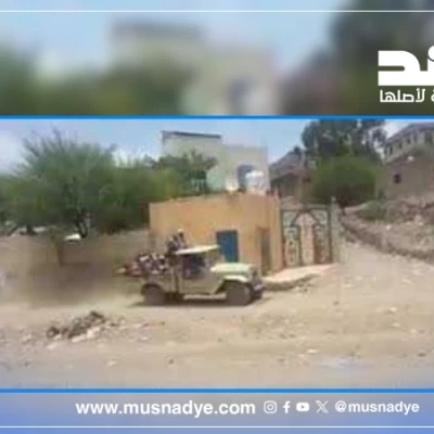 الفيديو قديم ويعود لتعزيزات متجهة إلى جبهة العمد في الضالع عام 2015 وليس حديثًا