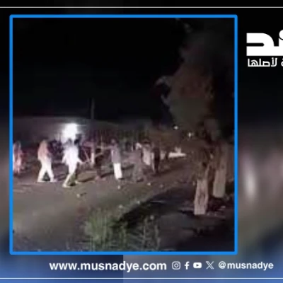 فيديو الاحتجاجات يعود لخلاف عائلي في دير الزور بسوريا ولا صحة لوجود احتجاجات في مأرب