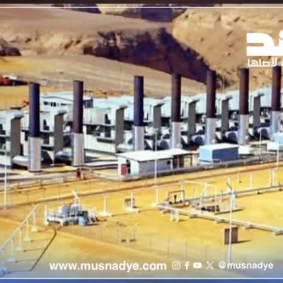 صورة لمحطة الجزيرة للطاقة المشتراة وليست لشركة نفط سعودية تنهب نفط حضرموت