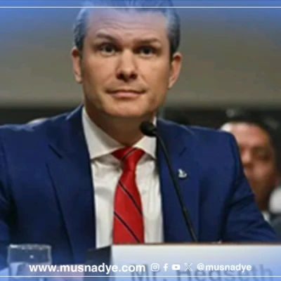 التصريح المنسوب إلى وزير الحرب الأمريكي بيت هيجسيث بشأن الإشادة بالمجلس الانتقالي مزيف