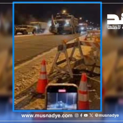فيديو مولد بالذكاء الاصطناعي يُزعم أنه يُظهر وصول كاسحة ألغام حديثة إلى مأرب