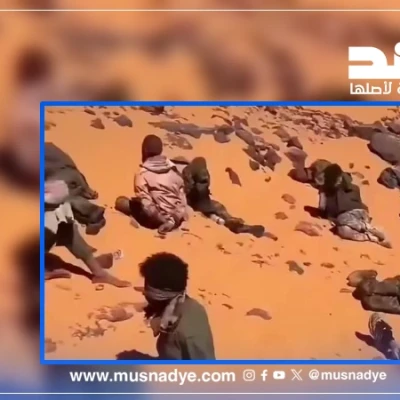 فيديو لأسرى أفارقة في ليبيا وليسوا حوثيين في مأرب